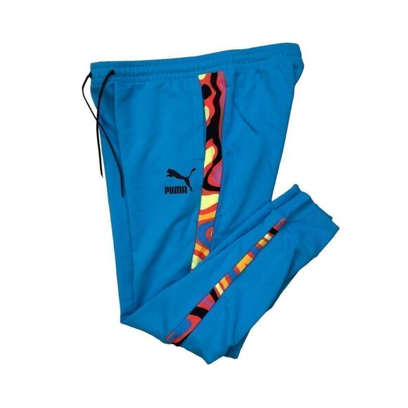 Puma T7 Lava Flow Fleece Track Pants Men’s Size 2XL - Picture 2 of 4